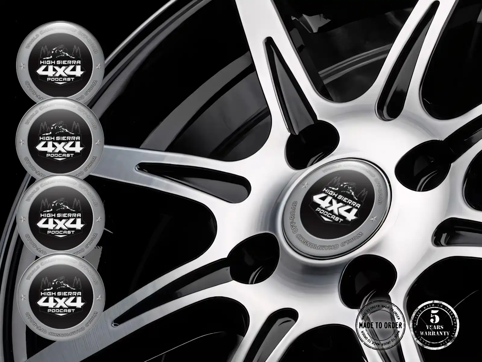 Silicone Sticker Logo Luxury Rim Badges